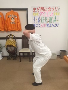 平川先生スクワットハーフ